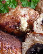 Куриные котлеты с черносливом