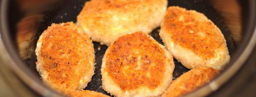 куриные котлеты с кабачками. Шаг 4