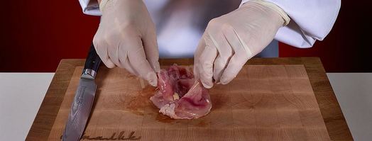 куриные котлеты тапака с зеленью. Шаг 7