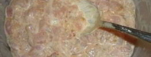 ленивые котлеты из куриного филе. Шаг 2