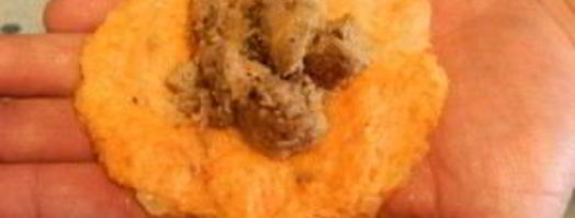 морковные котлеты с куриной печенью. Шаг 11