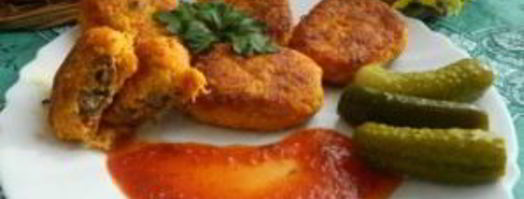 морковные котлеты с куриной печенью. Шаг 13