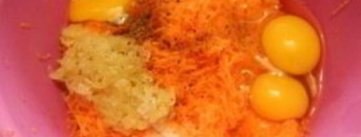 морковные котлеты с куриной печенью. Шаг 10