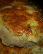 Мясные котлеты Гнезда с сыром