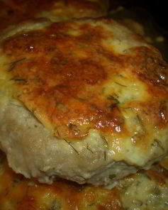 Мясные котлеты Гнезда с сыром