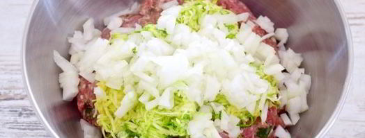 мясные котлеты с кабачками. Шаг 7