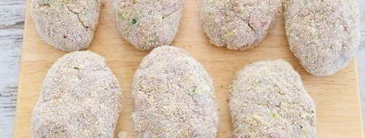 мясные котлеты с кабачками. Шаг 12