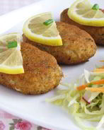 Нежные котлетки из камбалы