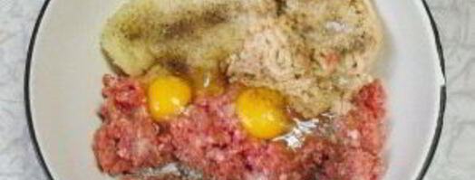 новогодние котлеты. Шаг 2