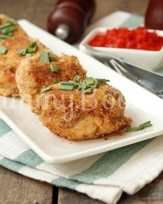 Постные фасолевые котлеты