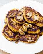 Постные котлеты с грецкими орехами