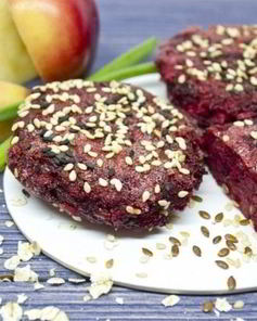 Постные свекольные котлеты