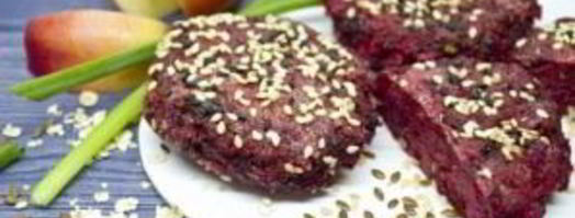 постные свекольные котлеты. Шаг 7