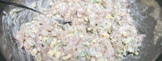 рубленные куриные котлеты с сыром. Шаг 4