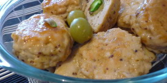 Рубленые куриные котлетки с сюрпризом