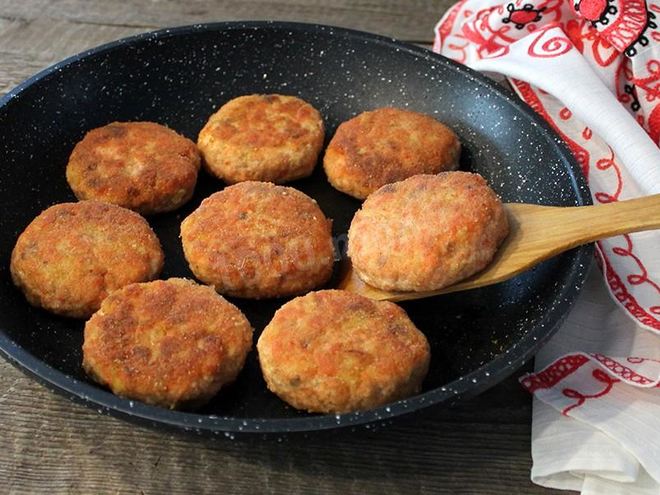 Рецепт рыбных котлет из окуня