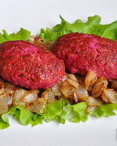 Шведские котлеты со свеклой