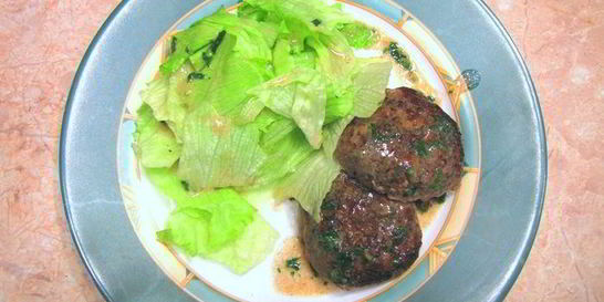 Сочные котлеты из мяса