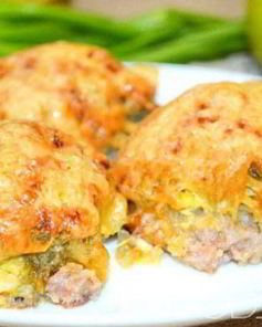 Стожки с фаршем