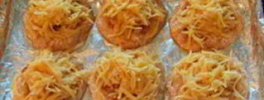 стожки с фаршем. Шаг 9