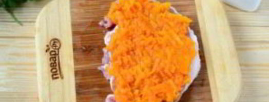 свиные котлеты с тыквенным паштетом. Шаг 5