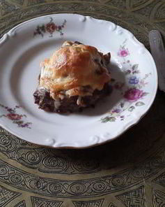 Утиные котлеты с гарниром внутри