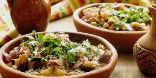 Кучмачи из баклажанов