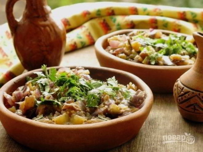 Рецепт кучмачей из баклажанов