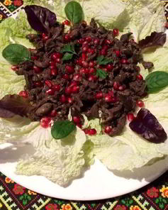 Кучмачи по-грузински из куриных потрохов