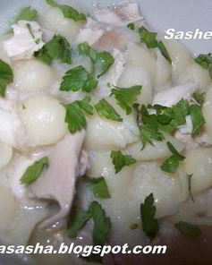 Куриная лапша по-французски