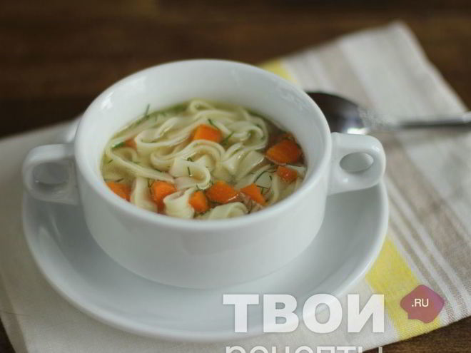 Рецепт лапши домашней