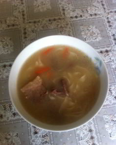 Лапша из конины