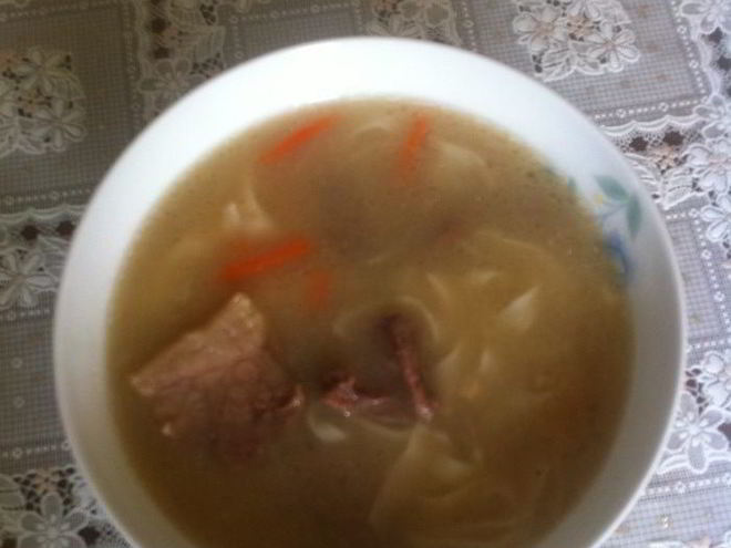 Рецепт лапши из конины