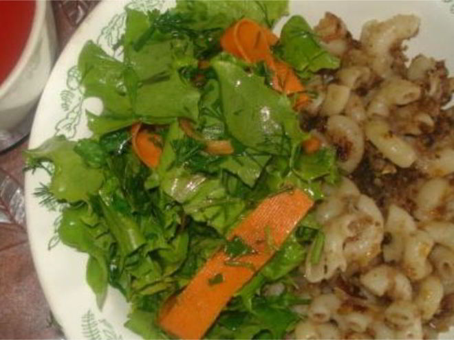 Рецепт лапши по-флотски