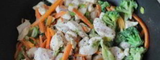 лапша под соусом терияки. Шаг 8