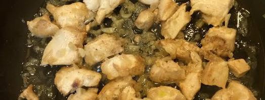 лапша с курицей и овощами. Шаг 4