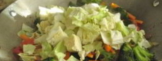 лапша с овощами по-китайски. Шаг 7