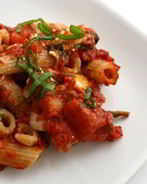 Лапша с помидорами