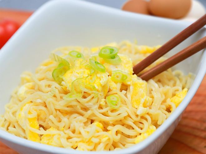 Рецепт лапши с яйцом