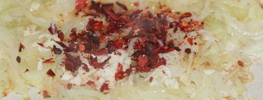 лапша ширатаки со шпинатом. Шаг 3