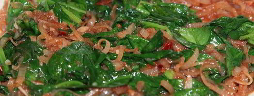 лапша ширатаки со шпинатом. Шаг 6