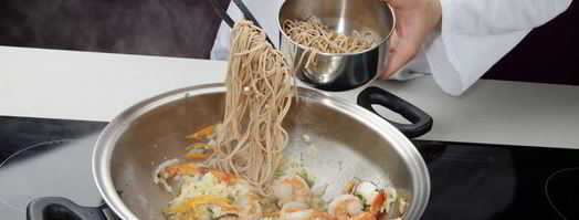 лапша соба с креветками. Шаг 4