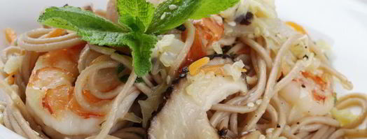 лапша соба с креветками. Шаг 5