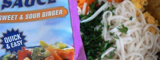 лапша удон с курицей. Шаг 17