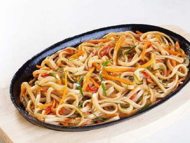 Рецепт лапши в сливочно-перечном соусе