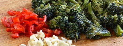 лапша вок с курицей. Шаг 7