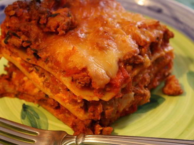 Рецепт американской лазанья