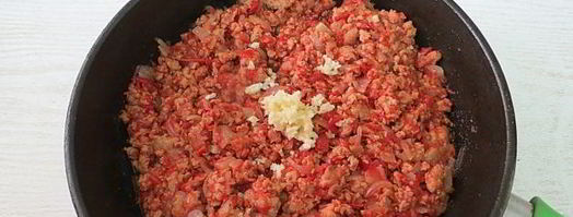 капустная лазанья с фаршем. Шаг 12