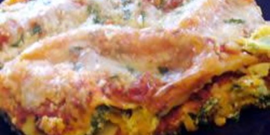 Лазанья без мяса