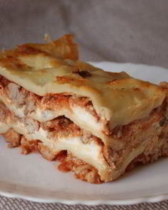 Лазанья без соуса Бешамель